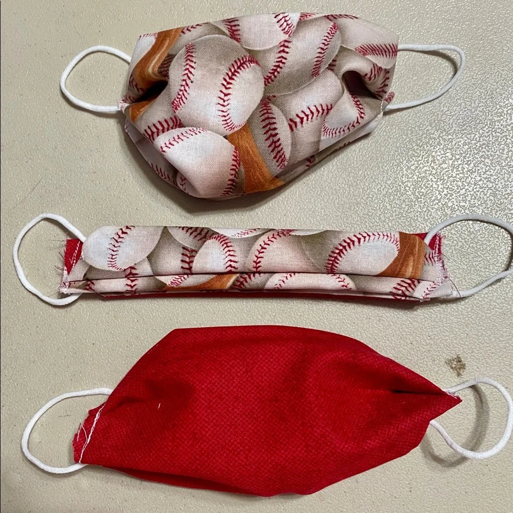 Baseball Face Mask Handcrafted